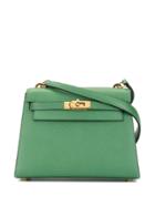 Hermès Pre-owned Mini Kelly Shoulder Bag - Green