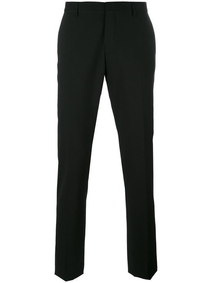 Paul Smith Tailored Trousers, Size: 32, Black, Spandex/elastane/wool/polyester/cotton
