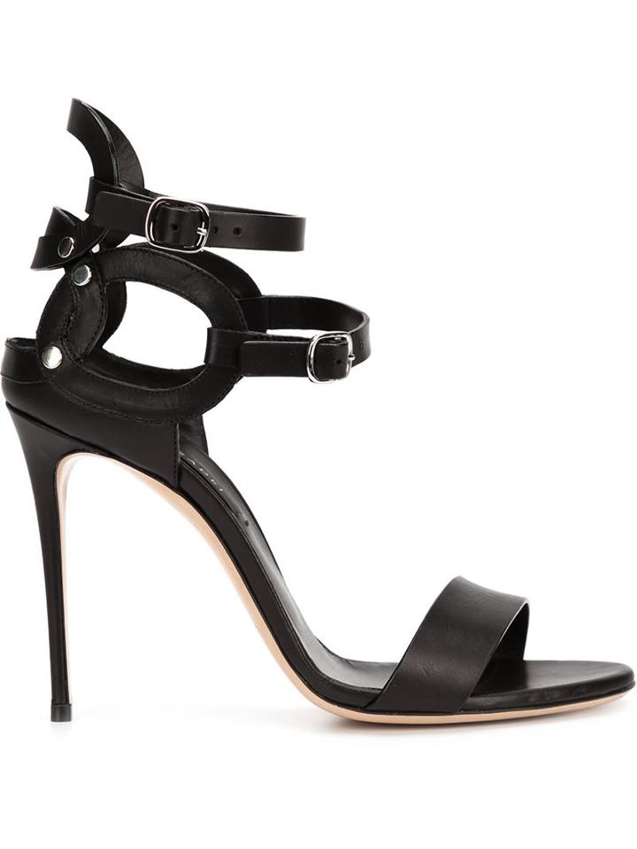 Casadei Double Ankle Strap Sandals