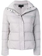 Emporio Armani Hooded Puffer Jacket - Grey