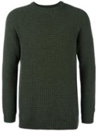 Edwin Crew Neck Jumper, Men's, Size: Medium, Green, Cotton/polyester/other Fibers