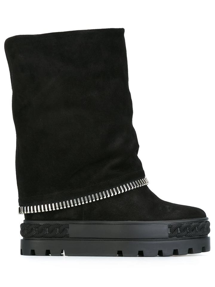 Casadei Chunky Sole Boots