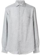 Loro Piana Long-sleeve Fitted Shirt - Grey