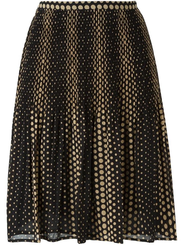 Michael Michael Kors Polka Dot Pleated Skirt