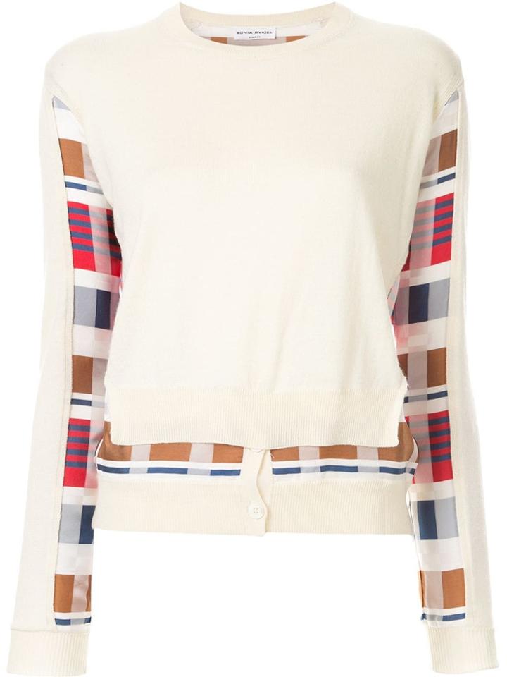 Sonia Rykiel Madras Plaid Jumper - Neutrals