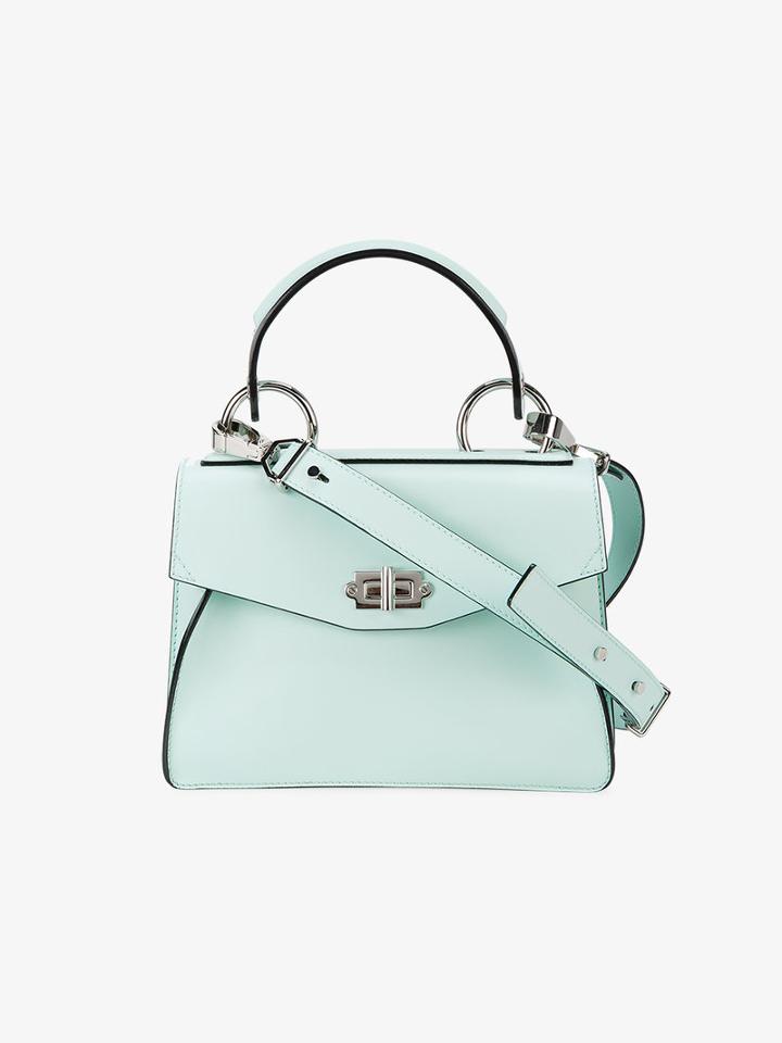 Proenza Schouler Small Hava Shoulder Bag, Women's, Blue, Leather/suede