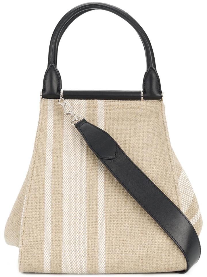 Max Mara Two-tone Maxi Shoper - Nude & Neutrals