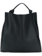 Jil Sander Square Tote - Black