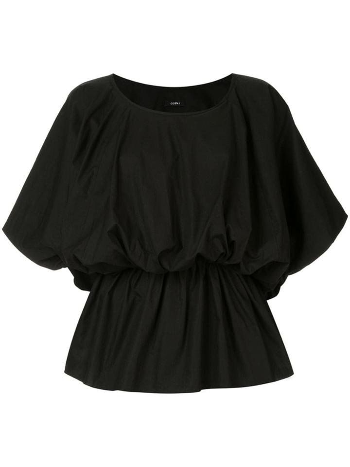 Goen.j Elasticated Waist Blouse - Black