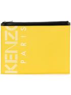 Kenzo Kenzo Sport A4 Pouch Bag - Yellow & Orange