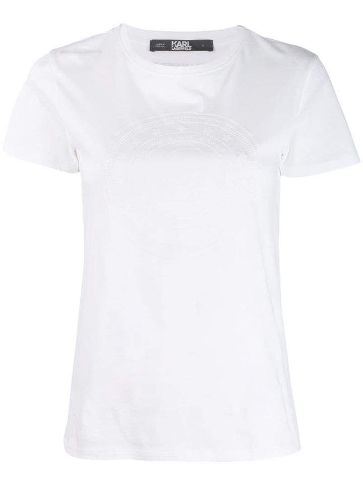 Karl Lagerfeld Karl's Treasure Coin T-shirt - White