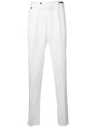 Pt01 Tapered Chinos - White
