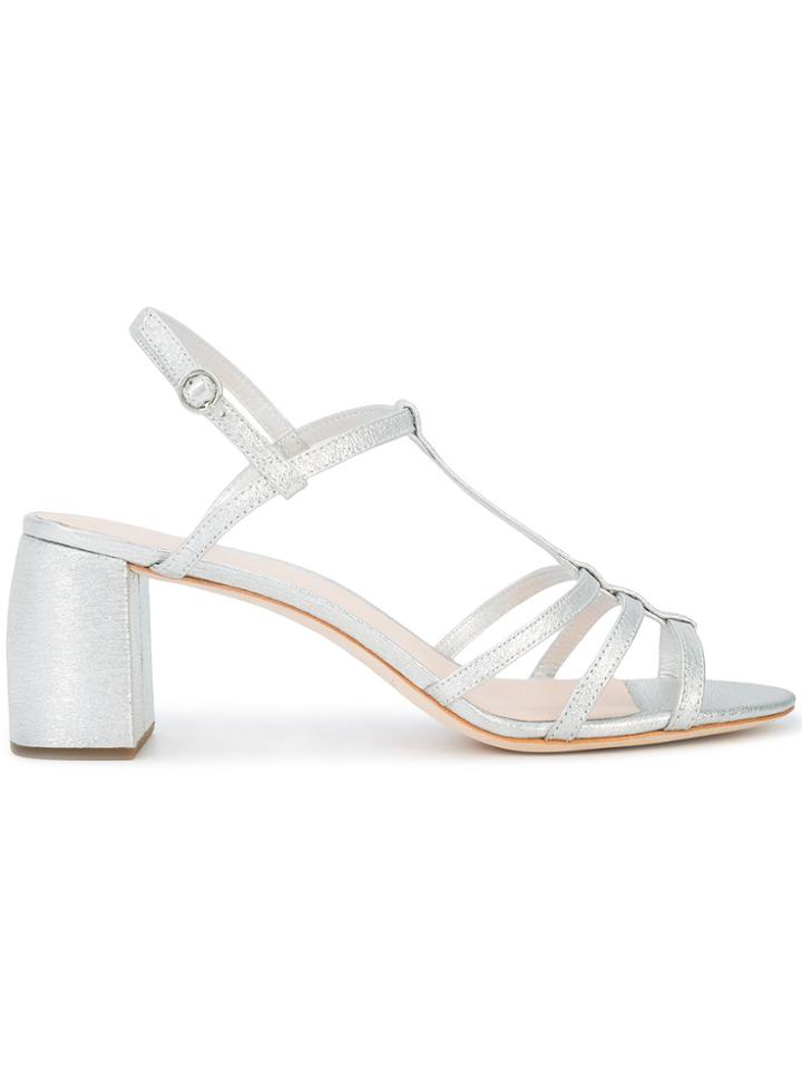 Loeffler Randall Elena Sandals - Grey