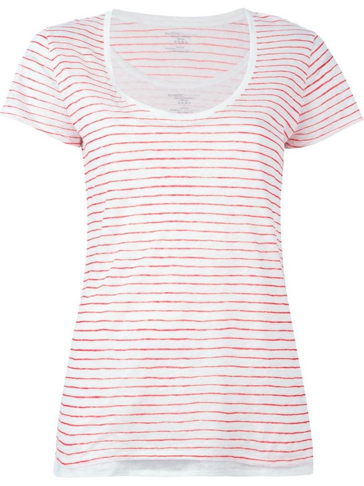 Majestic Filatures Layered Striped T-shirt