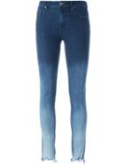 Diesel Gradient Effect Jeans, Women's, Size: 31/32, Blue, Cotton/polyester/spandex/elastane