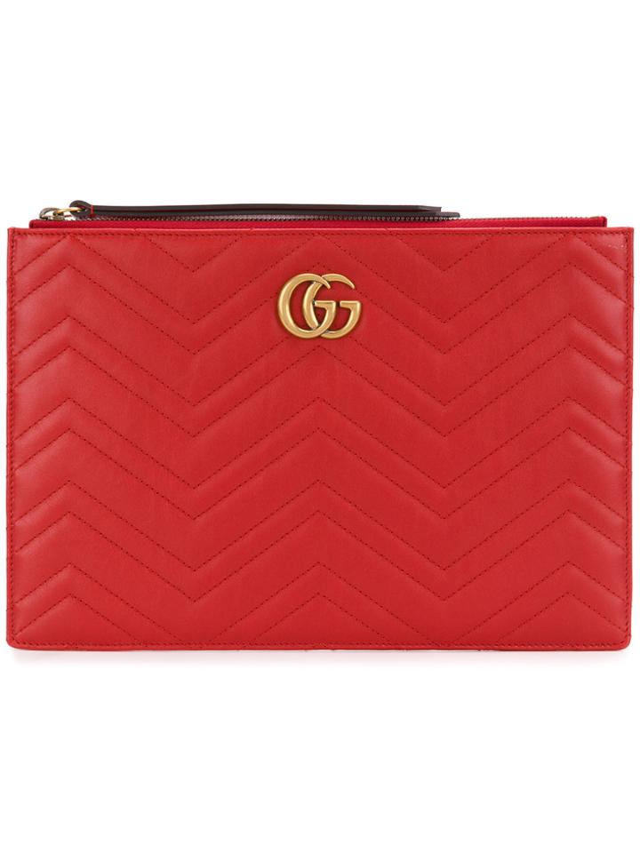 Gucci Textured Clutch Bag