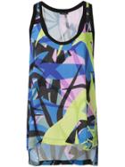 Tufi Duek Printed Racerback Tank - Multicolour
