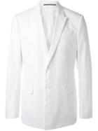Givenchy Classic Blazer, Men's, Size: 48, White, Cotton/spandex/elastane/cupro