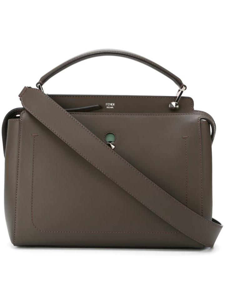 Fendi 'dotcom' Tote, Women's, Brown