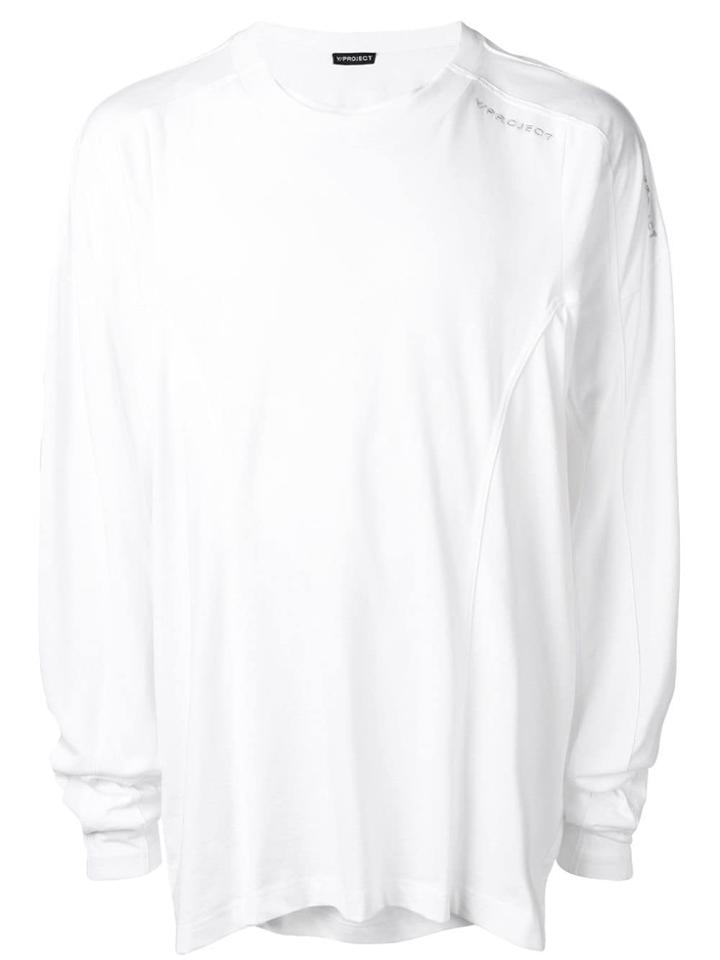 Y / Project Boxy Longsleeved T-shirt - White
