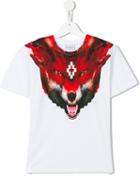 Marcelo Burlon County Of Milan Kids Fox Print T-shirt, Boy's, Size: 8 Yrs, White