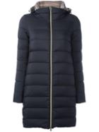 Herno Padded Jacket, Women's, Size: 42, Blue, Polyamide/polyurethane/feather