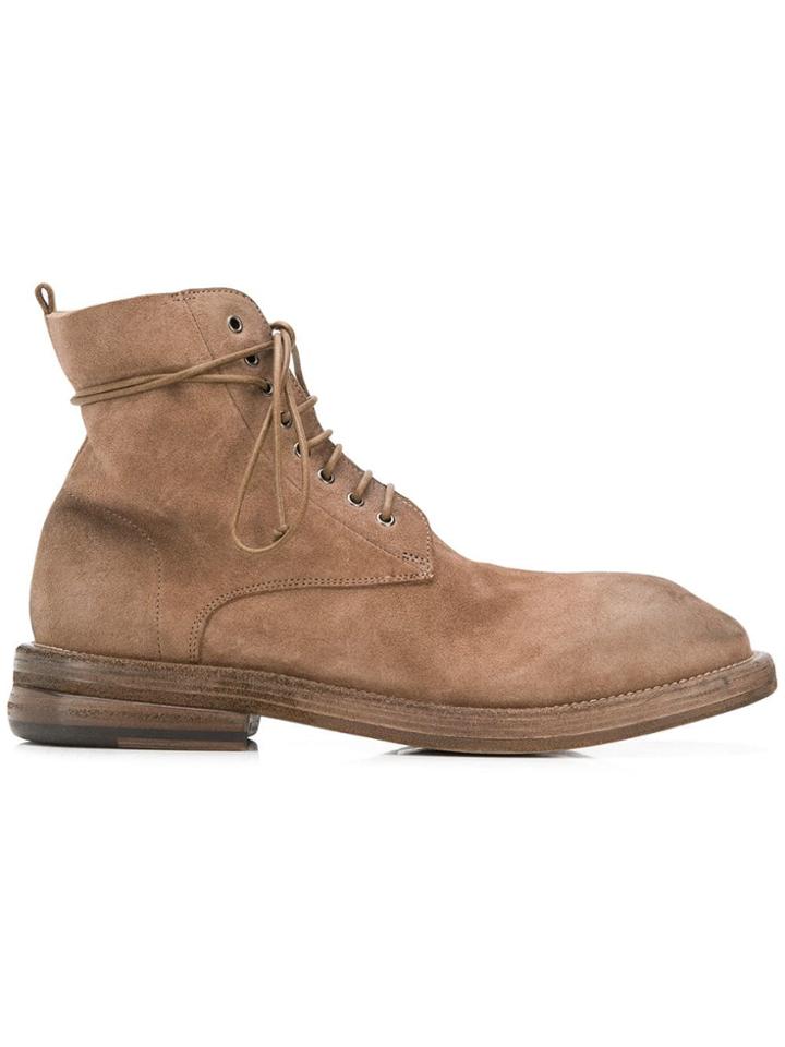 Marsèll Worn Effect Boots - Brown