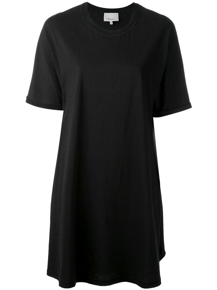 Short Sleeve Dress - Women - Silk/cotton/spandex/elastane/viscose - S, Black, Silk/cotton/spandex/elastane/viscose, 3.1 Phillip Lim