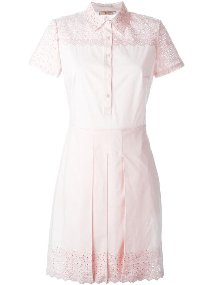 Tory Burch Eyelet Lace Shirt Dress
