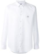 Msgm - Embroidered Dice Shirt - Men - Cotton - 40, White, Cotton