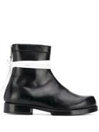 1017 Alyx 9sm Lace Detail Ankle Boots - Black