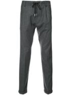 Eleventy Drawstring Trousers - Grey