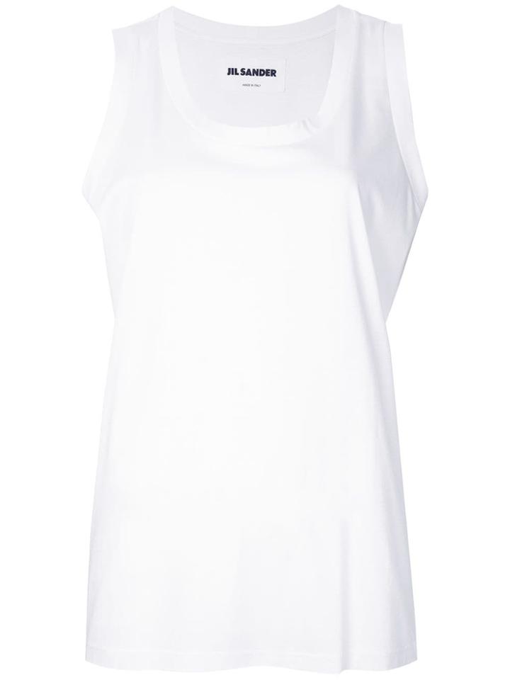 Jil Sander Regular Tank Top - Yellow