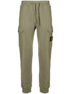 Stone Island Cargo Sweatpants - Green