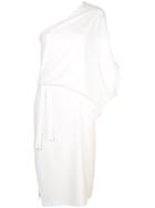 Halston Heritage Fitted Cocktail Dress - White