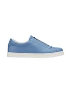 Fendi Zucca Ribbed Slip-on Sneakers - Blue