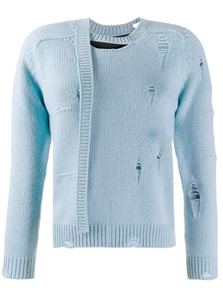Marc Jacobs The Worn And Torn Sweater - Blue