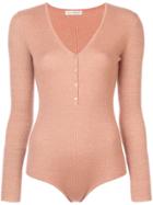 Ulla Johnson Knitted Bodysuit - Nude & Neutrals