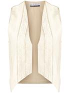 Giorgio Armani Vintage 1980's Jacquard Vest - Neutrals