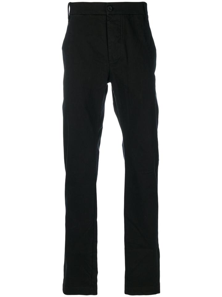 Lost & Found Rooms - Slim Fit Trousers - Men - Cotton/spandex/elastane - M, Black, Cotton/spandex/elastane