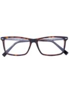 Ermenegildo Zegna Square-frame Optical Glasses - Black