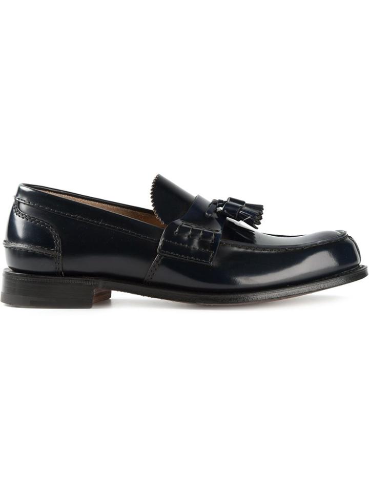 Church's Tassel Loafers - Blue