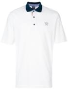 Paul & Shark - Contrast Collar Polo - Men - Cotton - Xxl, White, Cotton