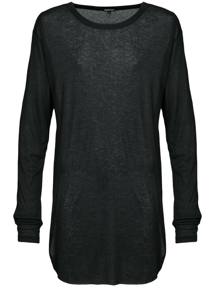 Ann Demeulemeester Long Sleeve Top - Black