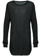 Ann Demeulemeester Long Sleeve Top - Black