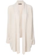 Incentive! Cashmere - Oversized Cardi-coat - Women - Cashmere - L, Nude/neutrals, Cashmere