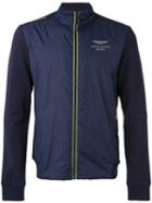 Hackett - Aston Martin Logo Jacket - Men - Cotton/nylon/polyester/spandex/elastane - S, Blue, Cotton/nylon/polyester/spandex/elastane