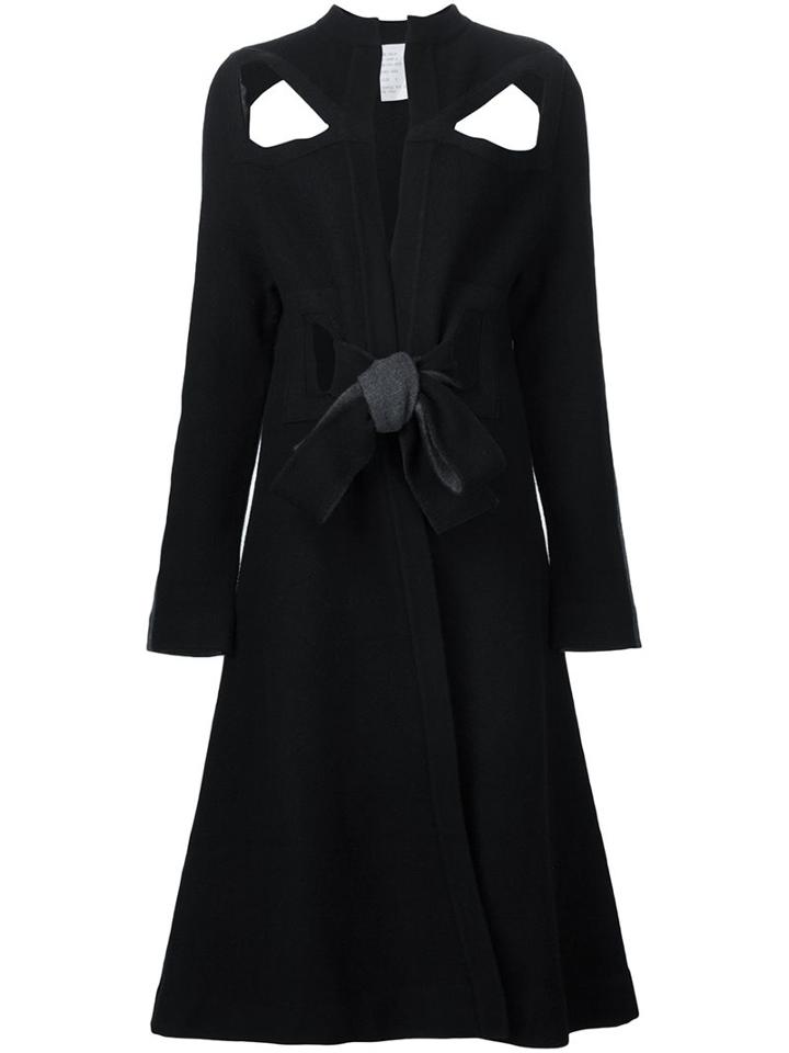 Tome Cut-out Sweater Coat