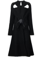 Tome Cut-out Sweater Coat