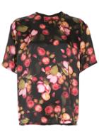 Mother Of Pearl Shirley Silk Floral Top - Multicolour